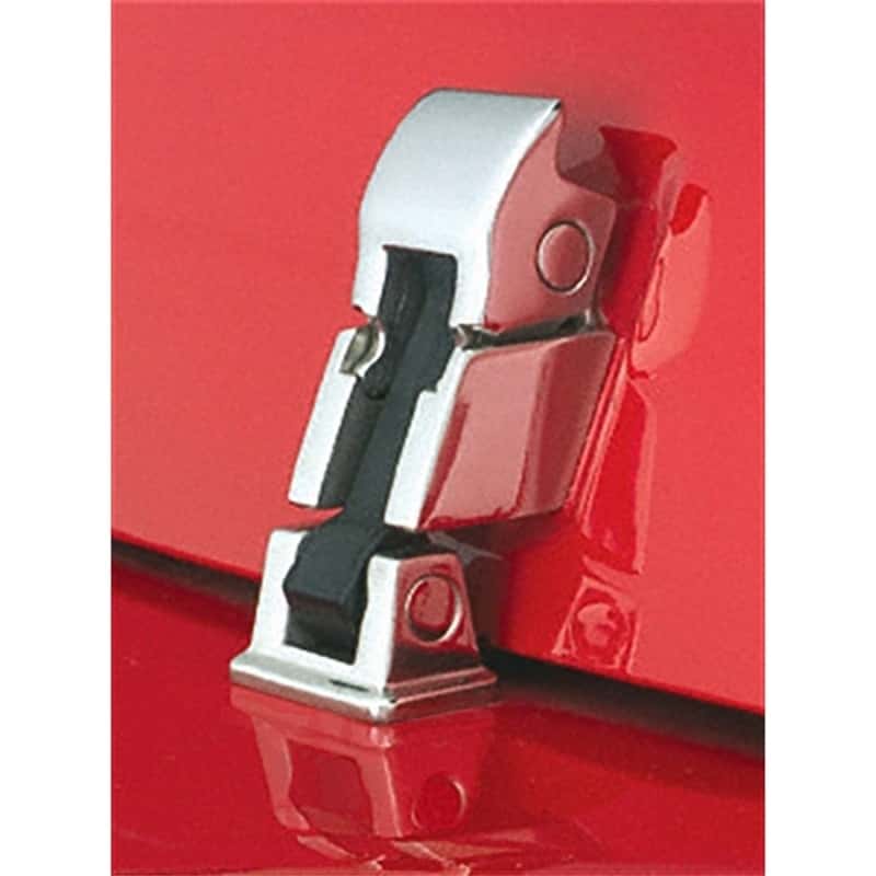 Rugged Ridge — Rugged Ridge 42-95 Jeep CJ / Jeep Wrangler Stainless Steel Hood Catch Kit
Hood Latch Assembly
OFFROAD_EXTERIOR - view 1