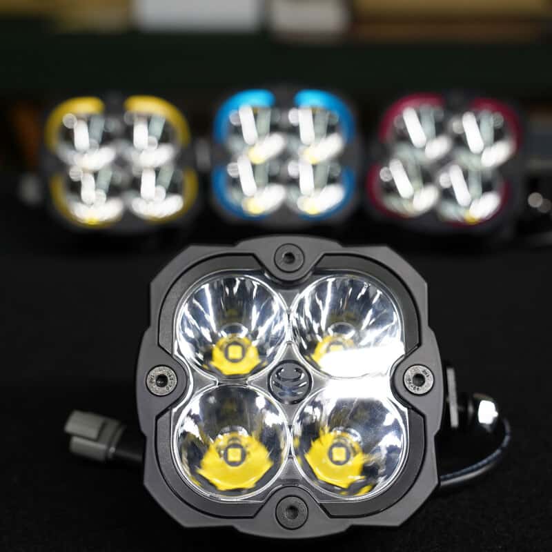 KC HiLiTES — KC HiLiTES FLEX ERA 4 Color Bezel Ring Black (ea) - view 4