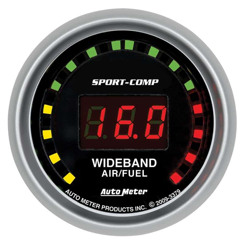 AutoMeter — Autometer Sport-Comp 52mm Digital Wideband Air/Fuel Ratio Street Gauge
2-1/16" WIDEBAND A/F - view 2