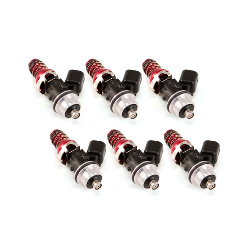 Injector Dynamics — Injector Dynamics 1340cc Injectors - 48mm Length - 11mm Gold Top - S2000 Lower Config (Set of 6) - view 1
