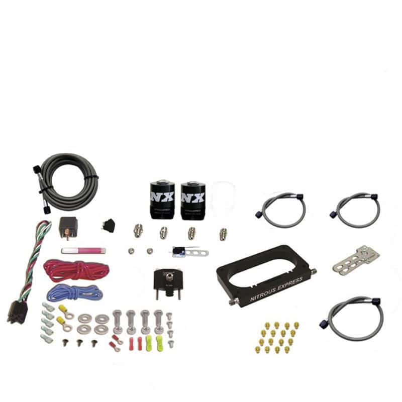 Nitrous Express — Nitrous Express 96-04 Ford Mustang Cobra/Mach 1 4 Valve Nitrous Kit (50-300HP) w/o Bottle
Injection System Kit
N2OSys - view 2