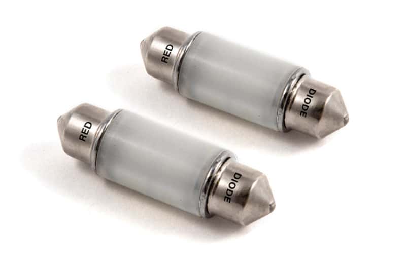Diode Dynamics — Diode Dynamics 36mm HP6 LED - Red (Pair) - view 1