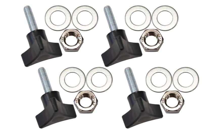 Fishbone Offroad — Fishbone Offroad 07-18 Jeep Wrangler JK Tub Rail Tie Downs Steel Powdercoat - view 14