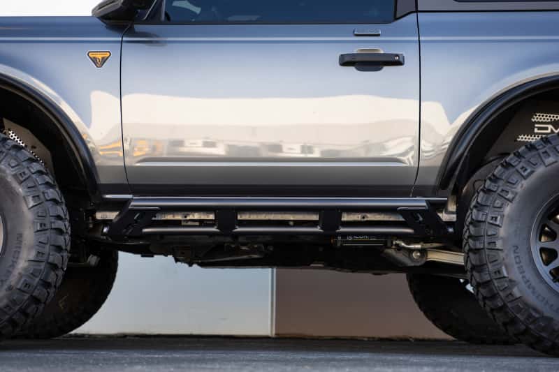 DV8 Offroad — DV8 Offroad 21-23 Ford Bronco FS-15 Series 2-Door Rock Sliders - view 3