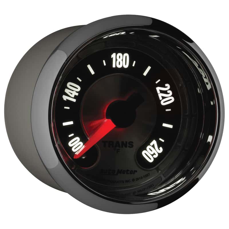 AutoMeter — Autometer American Muscle 52mm Full Sweep Electric 100-260 Deg F Transmission Temperature Gauge
GA 2" TRANST STPR AM - view 12