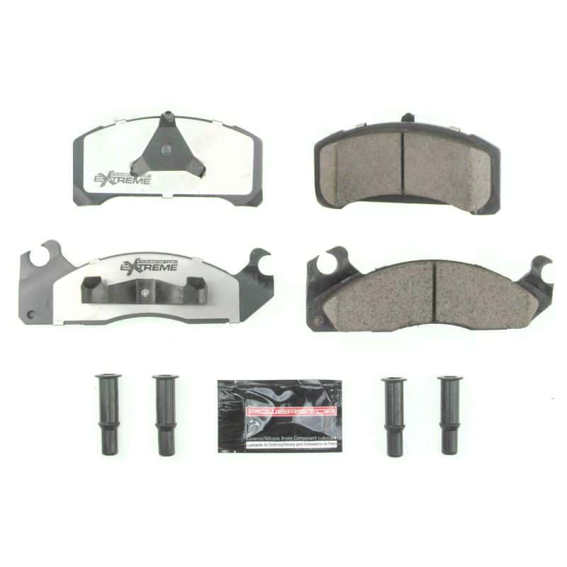 PowerStop — Power Stop 1983 Ford Fairmont Front Z26 Extreme Street Brake Pads w/Hardware
Z26 Brake Pads - view 1
