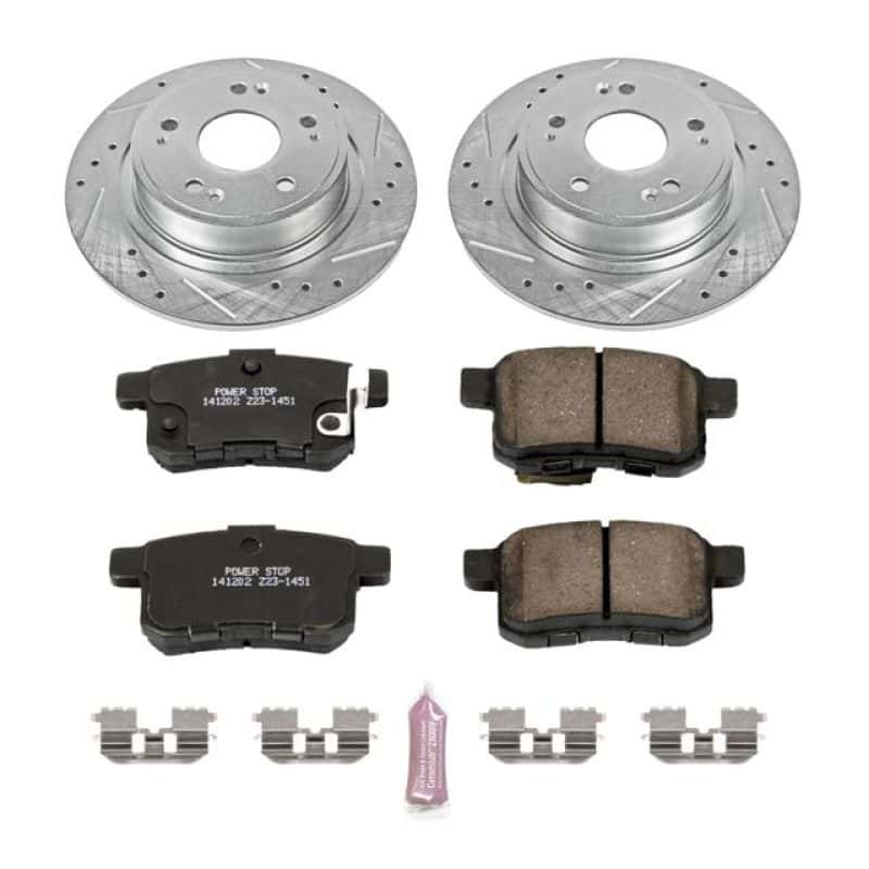PowerStop — Power Stop 11-14 Acura TSX Rear Z23 Evolution Sport Brake Kit - view 1