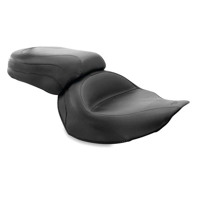 Mustang Motorcycle — Mustang 06-15 Yamaha Roadliner & Stratoliner Wide Touring Solo Seat - Black - view 2