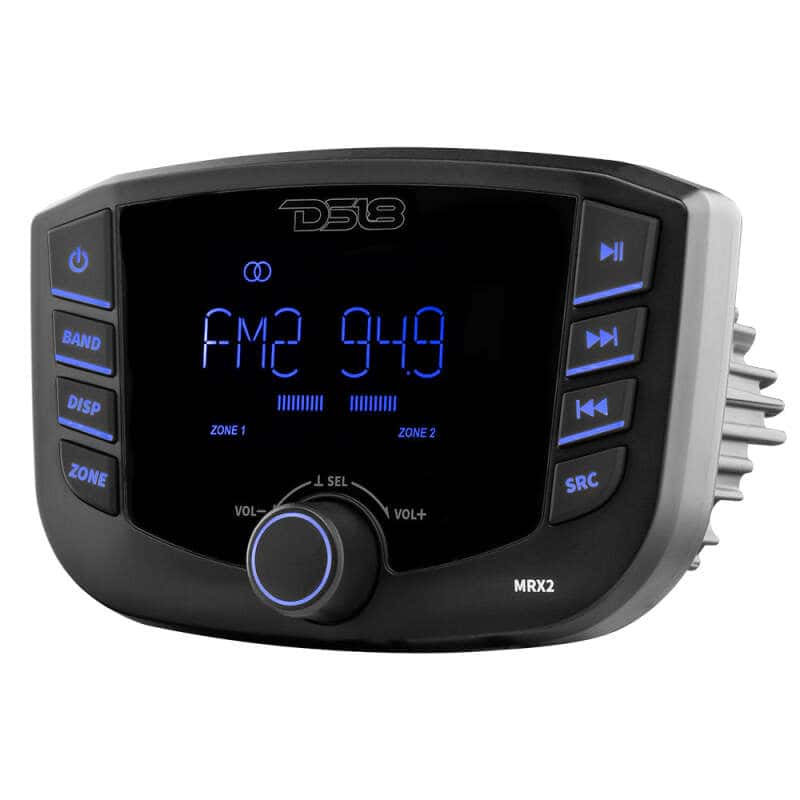DS18 — DS18 3in LCD screen 2 Zones 4 volts Output BT RDS 4 x 40 Watts Headunit - view 4