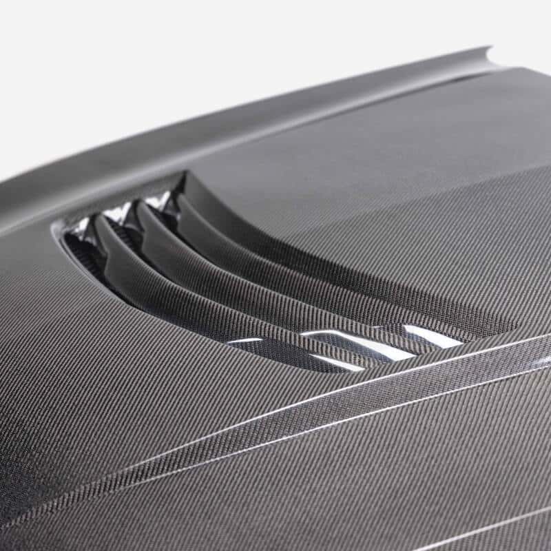 Anderson Composites — Anderson Composites 20-23 Cadillac CT5-V Blackwing Carbon Fiber Hood - Type SV - view 5