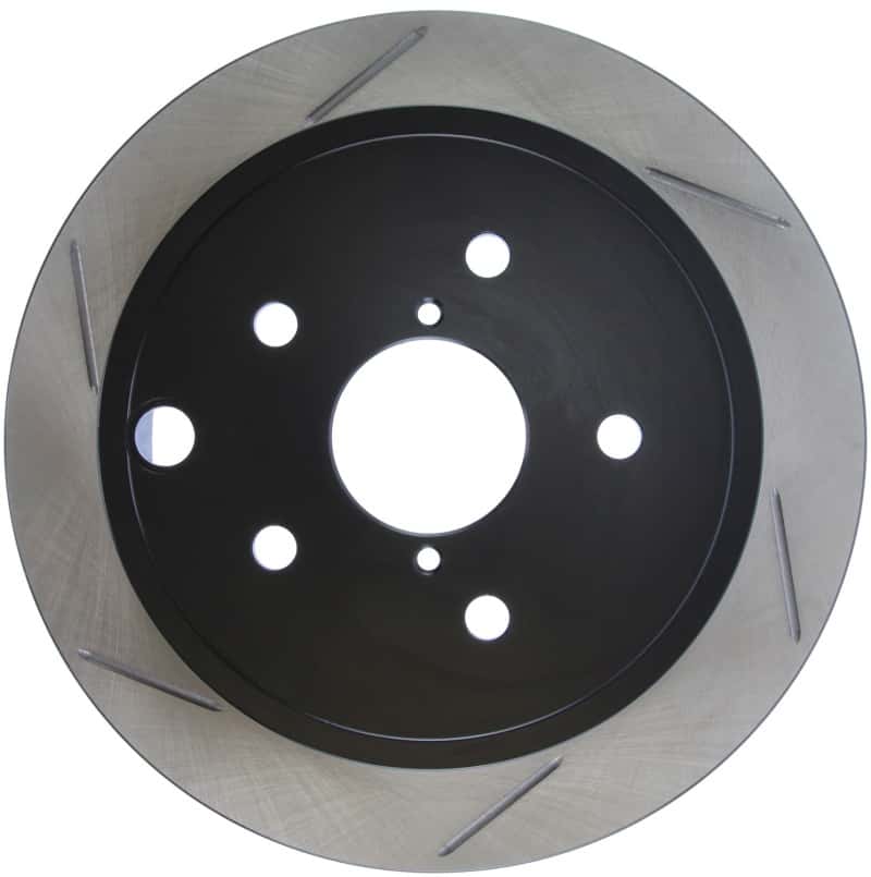 Stoptech — StopTech Power Slot 2015 Subaru WRX (w/o EyeSight) Rear Right Slotted Rotor
Sport Slotted Rotor
Disc Brake Rotor - view 1