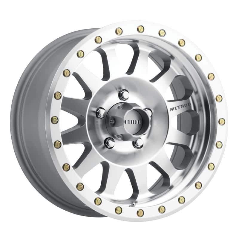 Method Wheels — Method MR304 Double Standard 17x8.5 0mm Offset 5x5 94mm CB Machined/Clear Coat Wheel - view 1