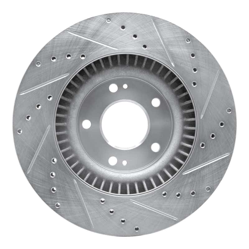 R1 Concepts — R1 15-20 Kia SORENTO Front Left Drilled & Slotted Silver Brake Rotor
R1 Brake Rotor Drill - view 5