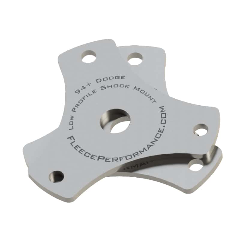 Fleece Performance — Fleece Performance 2500 and 3500 Low Profile Shock Mounts
Shock Absorber Mount - view 2
