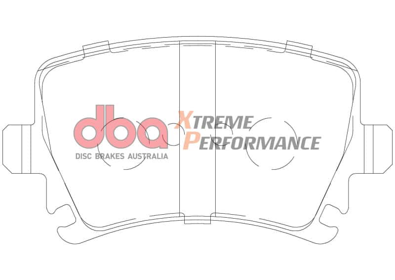DBA — DBA 06-09 Audi A3 Rear XP Performance Brake Pads
Brake Pad - view 1