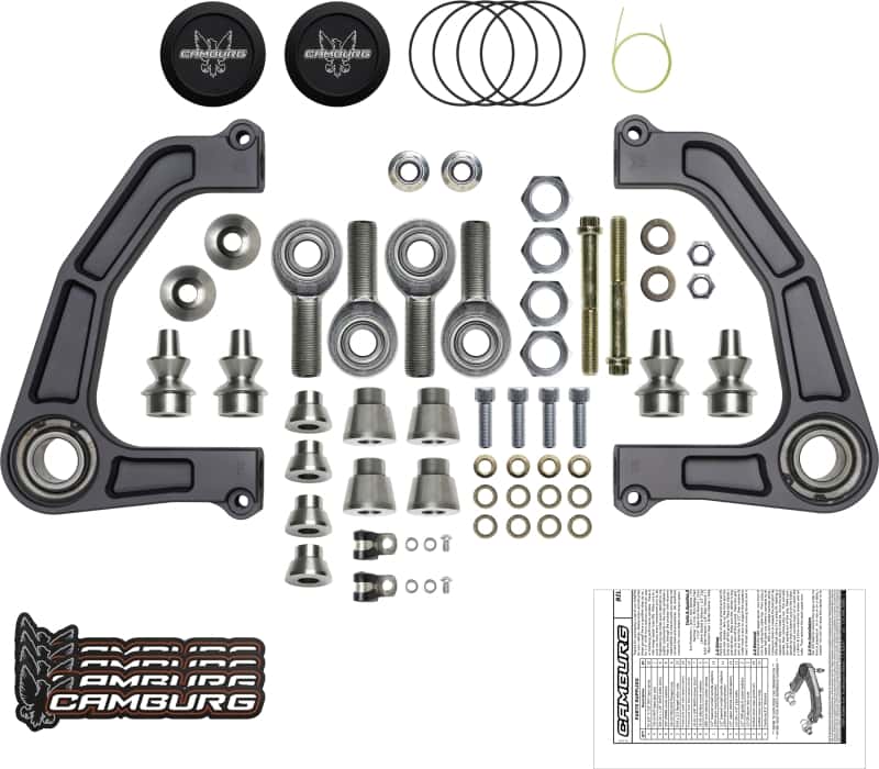 Camburg — Camburg Ford Ranger 2WD/4WD 19-23 KINETIK V2 Performance Billet Uniball Upper Arms
Control Arm Kit - view 4
