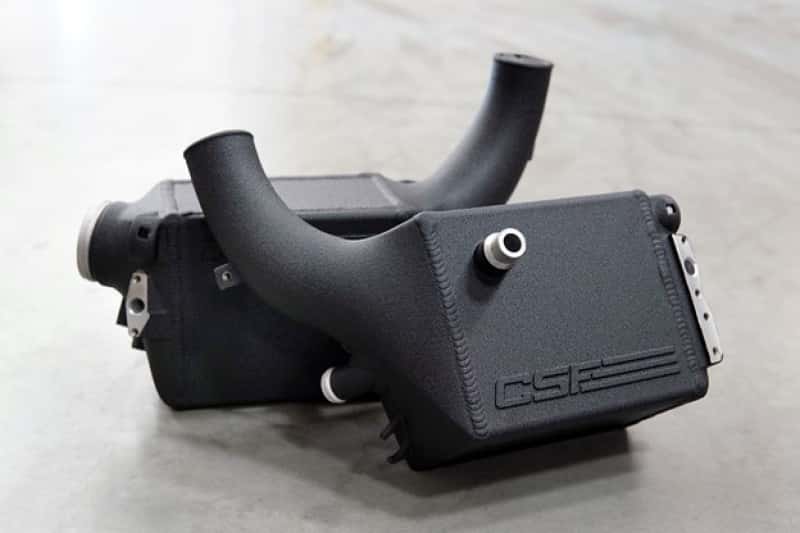 CSF — CSF 16-21 BMW M5 (F90) / 17-21 BMW M8 (F91/F92/F93) Twin Charge-Air-Cooler Set - Crinkle Black
CSF FI Air Cooler - view 7
