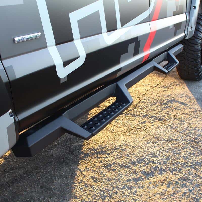 Westin — Westin/HDX 17-18 Ford F-150 SuperCrew Drop Nerf Step Bars - Textured Black
Nerf/Step Bar - view 5