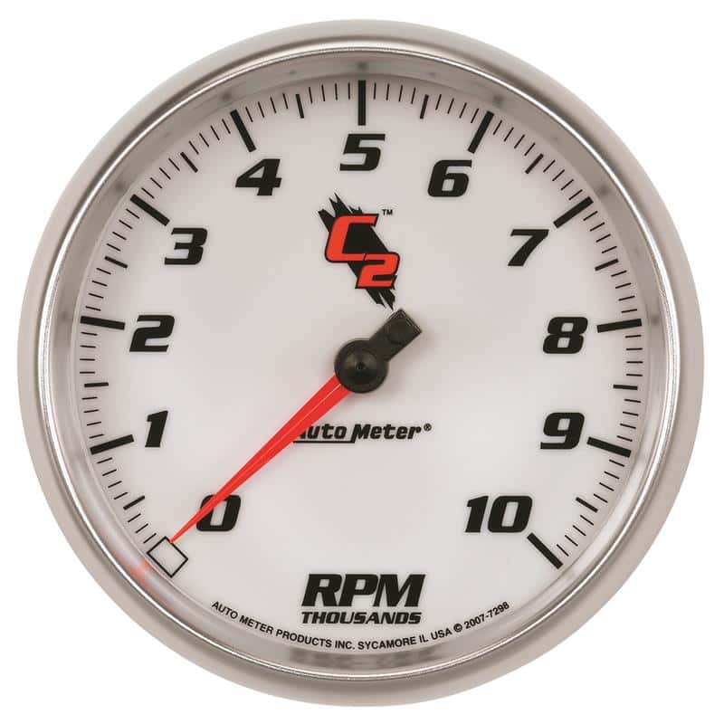 AutoMeter — Autometer C2 5 inch 10000 RPM In-Dash Tachometer
GA TACH 5" 10K C2 - view 1