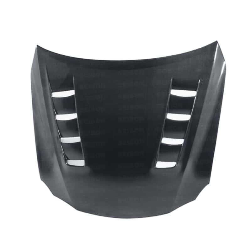 Seibon — Seibon 06-12 Lexus IS 250/IS 350 Including Convertible TSII-Style Carbon Fiber Hood - view 1