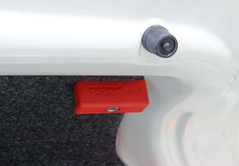 Perrin Performance — PERRIN 13-25 Subaru BRZ & Toyota GR86/86/FR-S Trunk Handle - Red - view 6