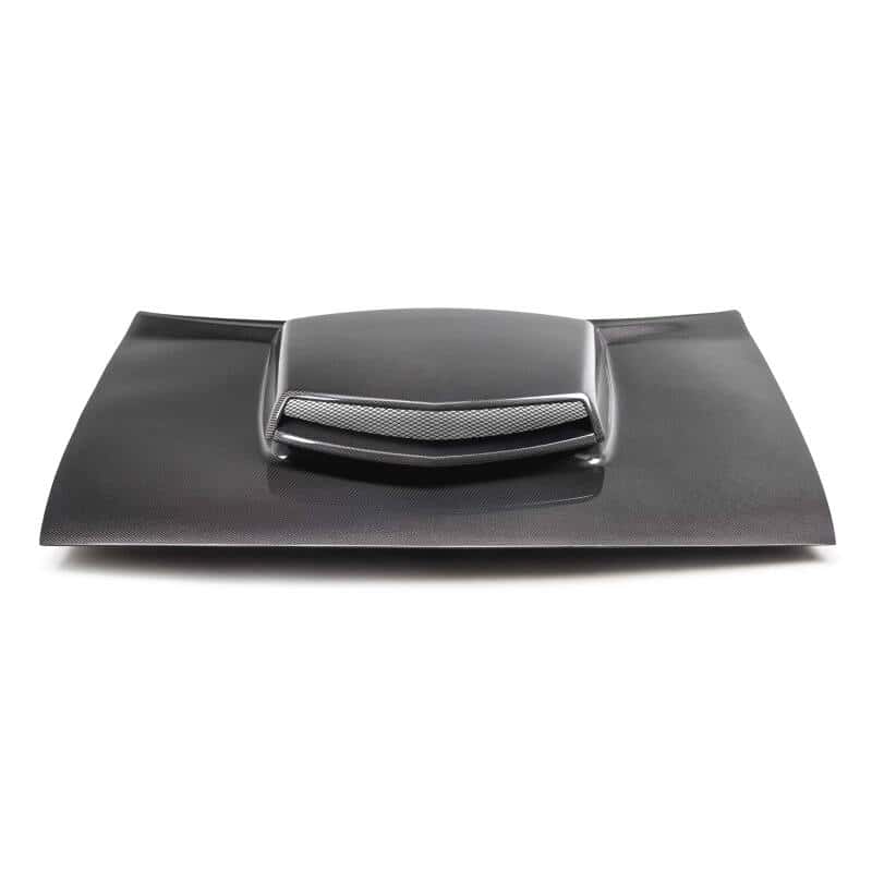 Anderson Composites — Anderson Composites 15-23 Dodge Challenger Type-HM Carbon Fiber Hood - view 3