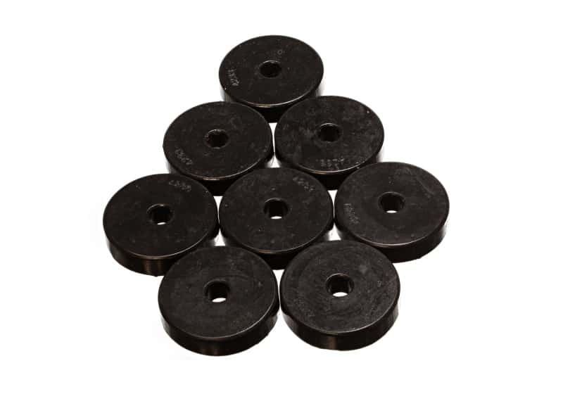 Energy Suspension — Energy Suspension Polyurethane Pad Set - 2 9/32in OD x 7/16in Hole ID x 1/2in Height - Round Black
LeafSprngInsulator - view 1