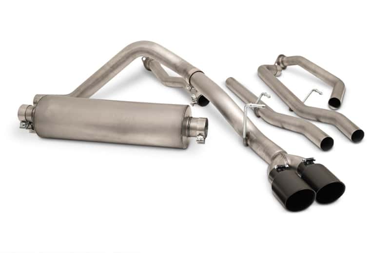 Gibson — Gibson 22-24 Toyota Tundra 3.5L-T V6 Crew Max Black Elite Stainless Cat Back Dual Sport Exhaust
Truck/Suv - view 1
