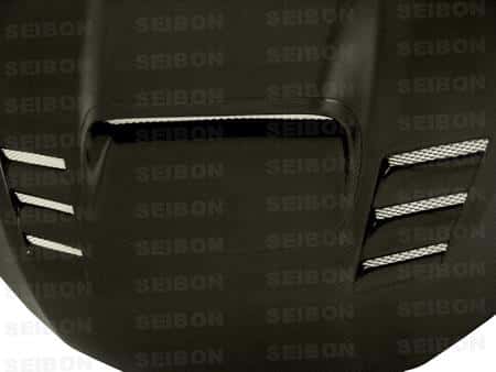 Seibon — Seibon 08-09 Subaru WRX/STi CWII-style Carbon Fiber Hood - view 16
