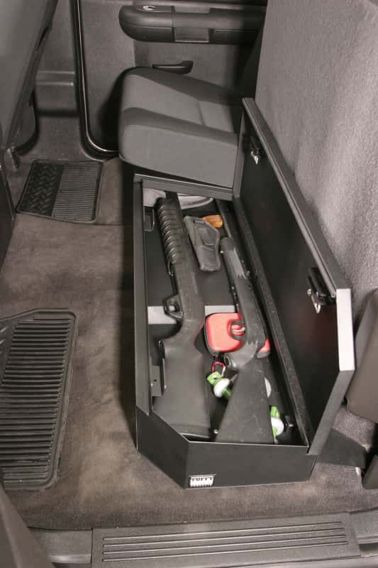 Tuffy Products — Tuffy Chevrolet Silverado & Gmc Sierra Underseat Lockbox Full Length W/ Keyed Lock For
Lockbox - view 4