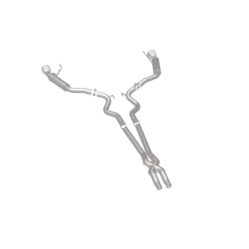 Magnaflow — MagnaFlow Cat Back, SS, 2.5in, Competition, Dual Split Polished 4.5in Tips 2015 Ford Mustang V6 3.7L
Cat-Back - view 12