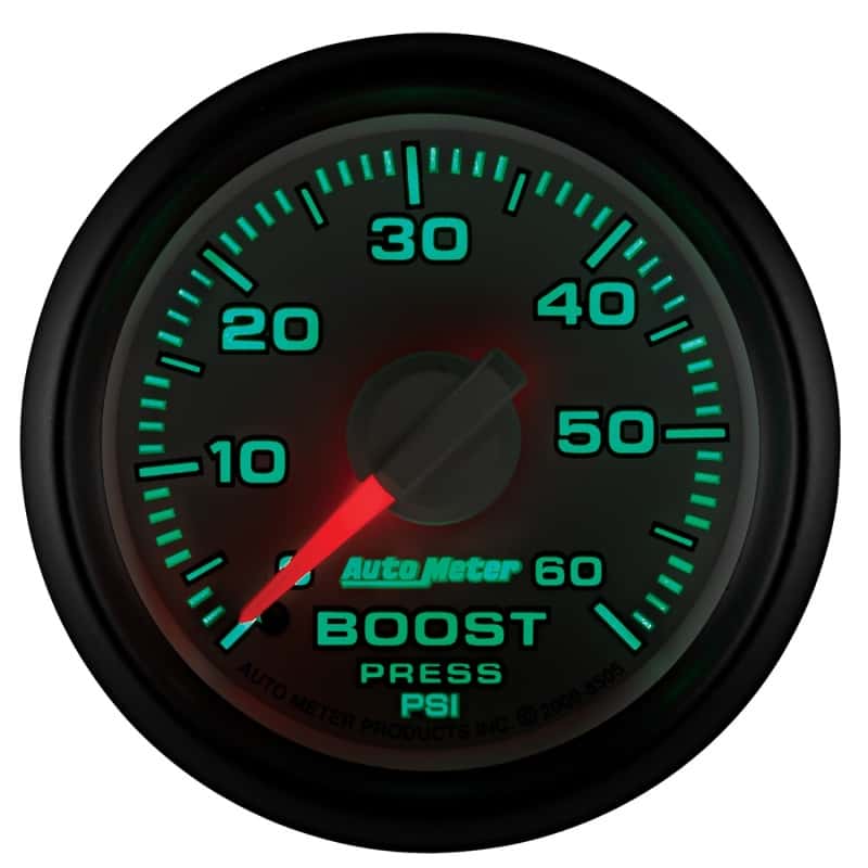 AutoMeter — Autometer Factory Match 52.4mm Mechanical 0-60 PSI Boost Gauge
2-1/16" BOOST, 0-60 - view 11
