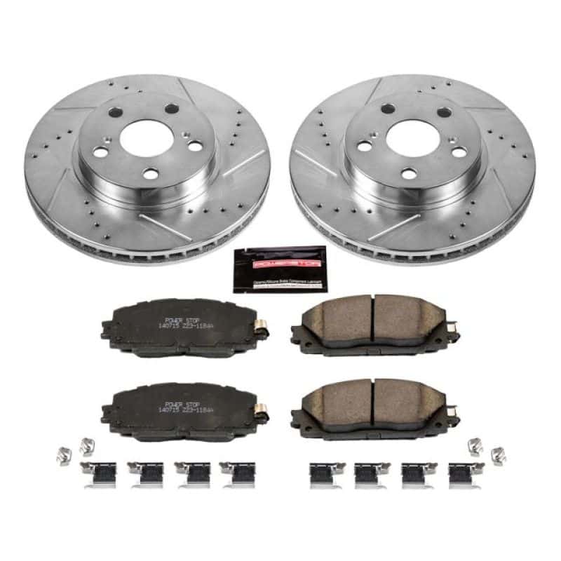 PowerStop — Power Stop 11-17 Lexus CT200h Front Z23 Evolution Sport Brake Kit - view 1
