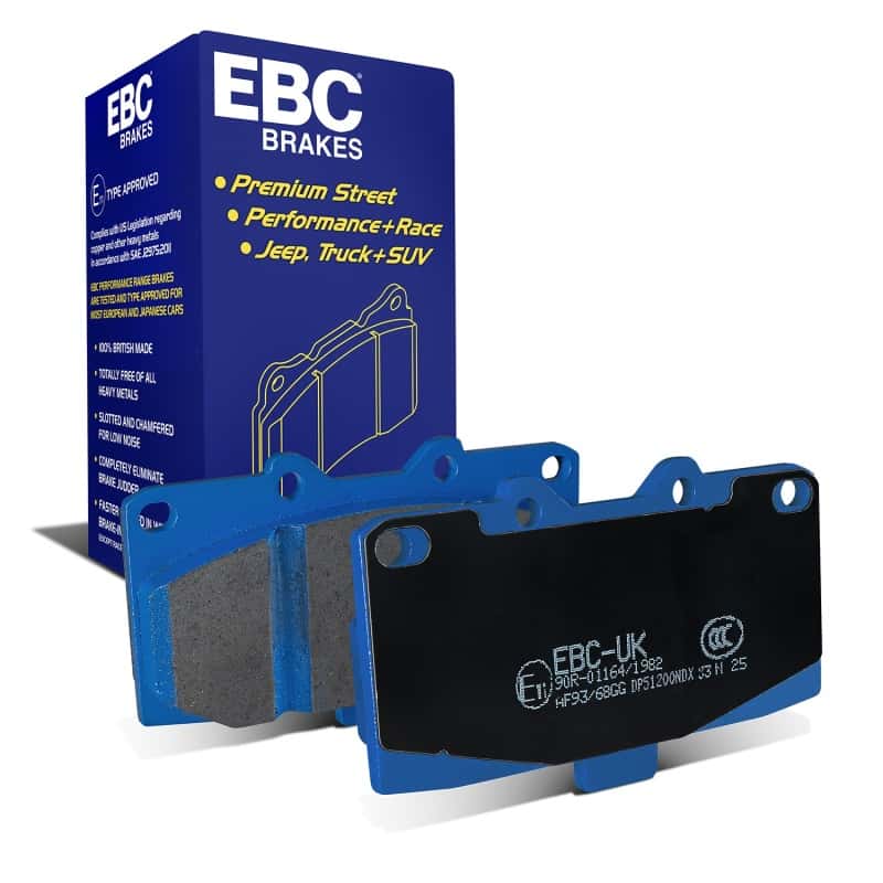 EBC — EBC 89-95 Nissan Skyline (R32) 2.6 Twin Turbo GT-R Bluestuff Front Brake Pads
Disc Brake Pad - view 1