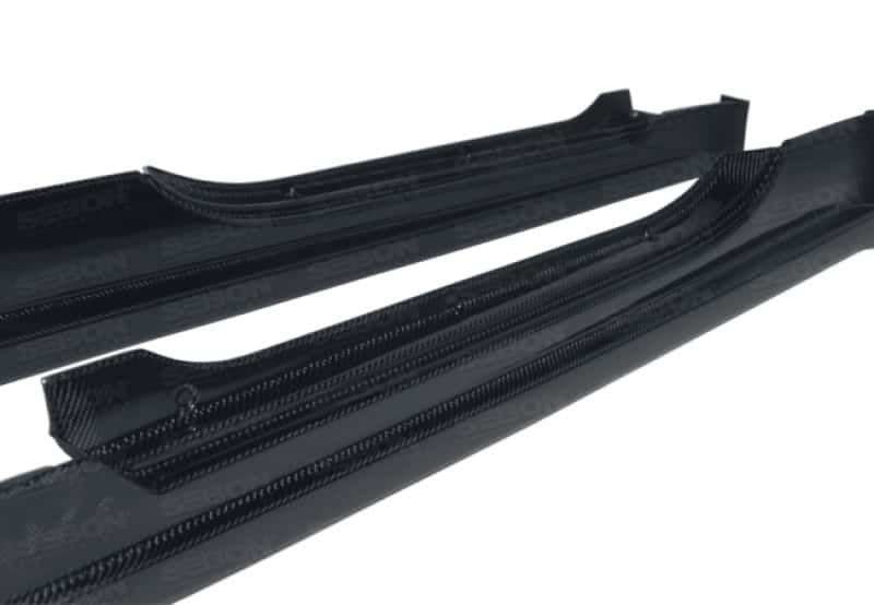 Seibon — Seibon 02-05 Nissan 350Z SA Carbon Fiber Side Skirts - view 5