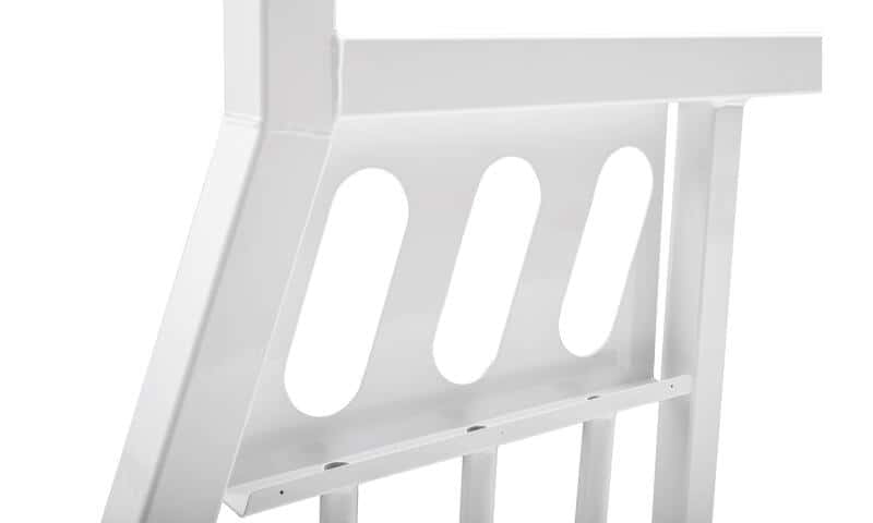 BackRack — BackRack 01-23 Chevrolet 2500/3500HD Three Light Rack Frame ONLY (Req. HW) - White
TL GM FD Ttn Tun DG - view 6
