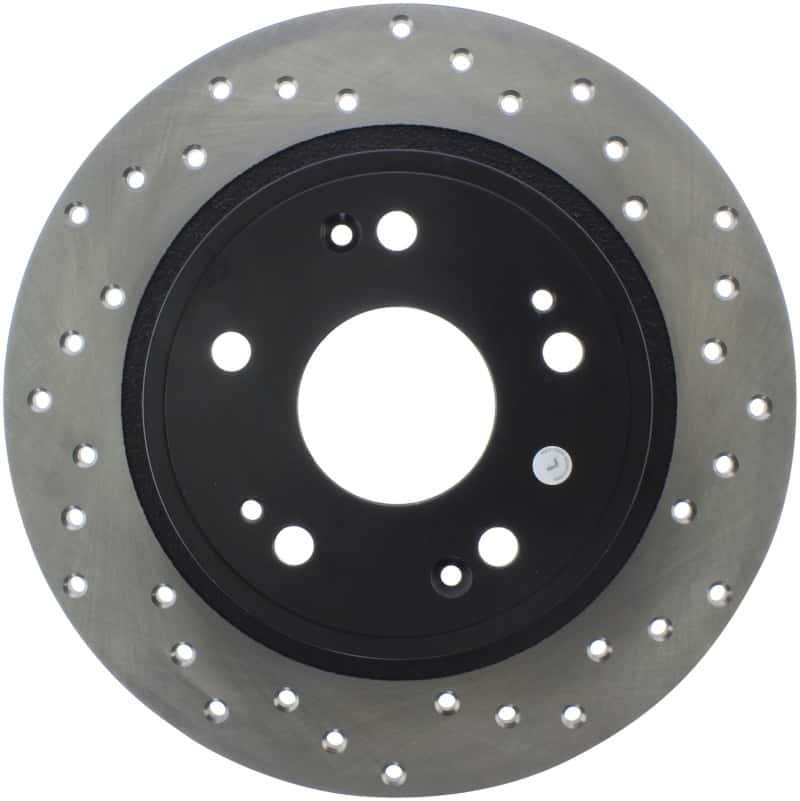 Stoptech — StopTech Drilled Sport Brake Rotor
Cross Drilled Rotor
Disc Brake Rotor - view 1