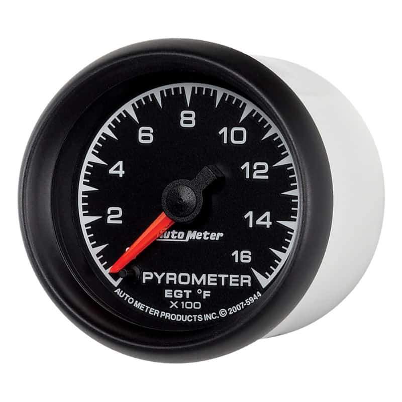AutoMeter — Autometer ES 52.4mm Pyrometer 0-1600 Degree F FSE Gauge
GA 2" EGT 1600F S ES - view 5