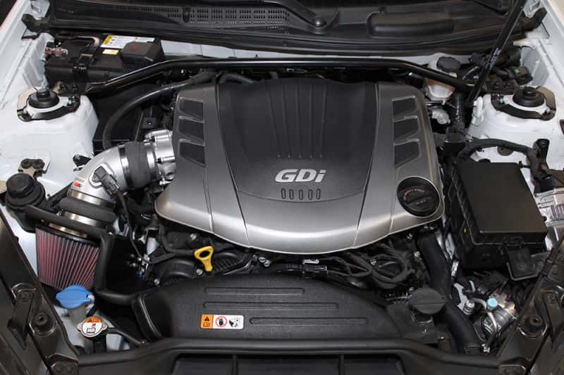 K&N Engineering — K&N 2013 Hyundai Genesis Coupe 3.8L V6 Typhoon Performance Intake Performance kit
Performance Air Inta
Air Intake System - view 7
