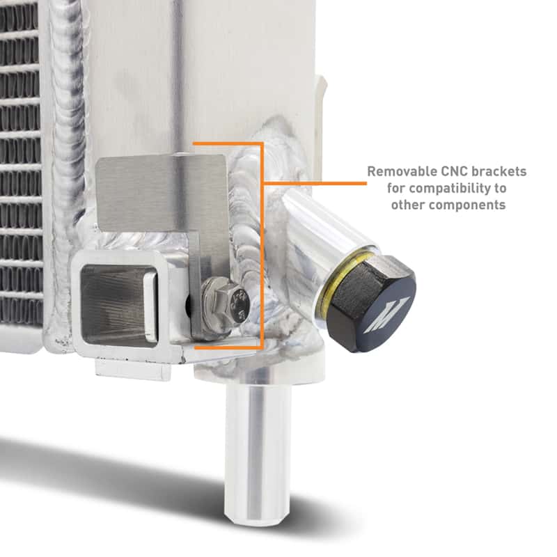 Mishimoto — Mishimoto 2024+ Ford Mustang V8/2.3L Performance Aluminum Radiator
Radiator - view 4