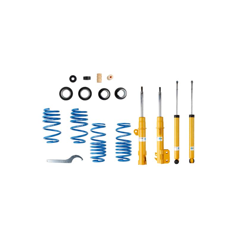 Bilstein — Bilstein B14 (PSS) 06-15 Toyota Yaris Front & Rear Monotube Performance Suspension Kit
Complete Kit - view 1