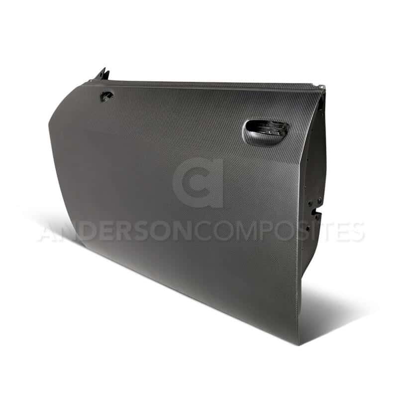 Anderson Composites — Anderson Composites 08-18 Dodge Challenger Dry Carbon Doors (Pair) - view 4