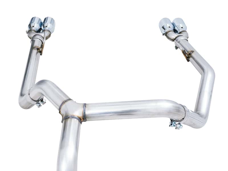AWE Tuning — AWE Tuning 4th Gen GM 1500 5.3L 0FG Catback Split Rear Exit (w/ Bumper Cutouts) - Quad Chrome Tips
0FG Catback - view 4
