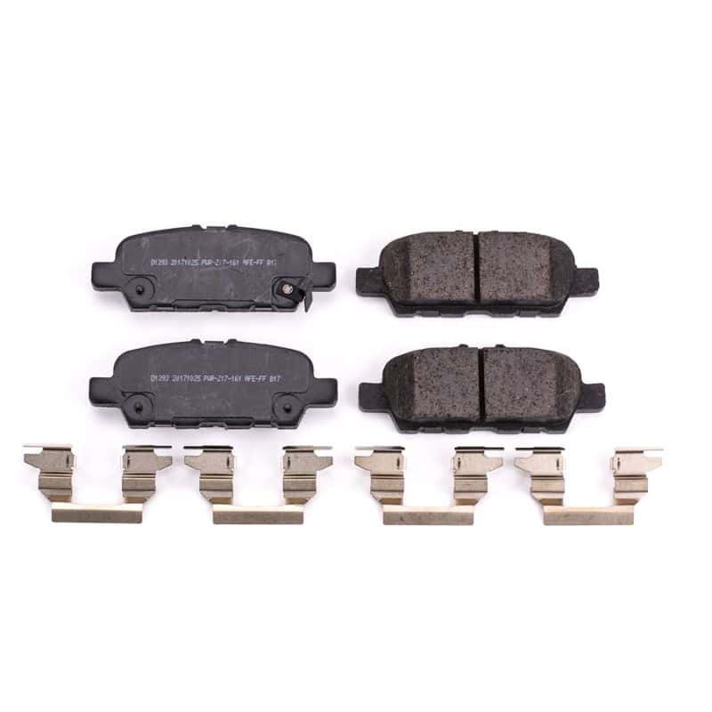 PowerStop — Power Stop 11-12 Infiniti EX35 Rear Z17 Evolution Ceramic Brake Pads w/Hardware
Z17 Brake Pads - view 1