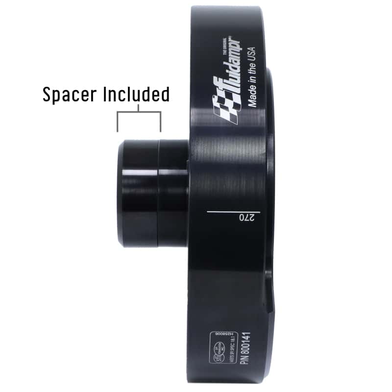 Fluidampr — Fluidampr 6.2L / 6.5L GM Diesel 1982-1993 (Mechanical) Steel Externally Balanced Damper
Harmonic Balancer - view 12