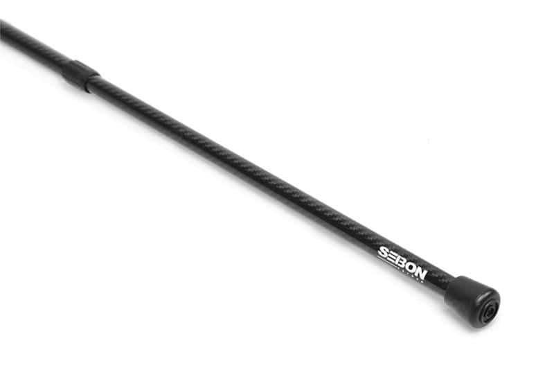 Seibon — Seibon Universal Carbon Fiber Hood/Trunk Prop w/ Seibon Logo - view 9