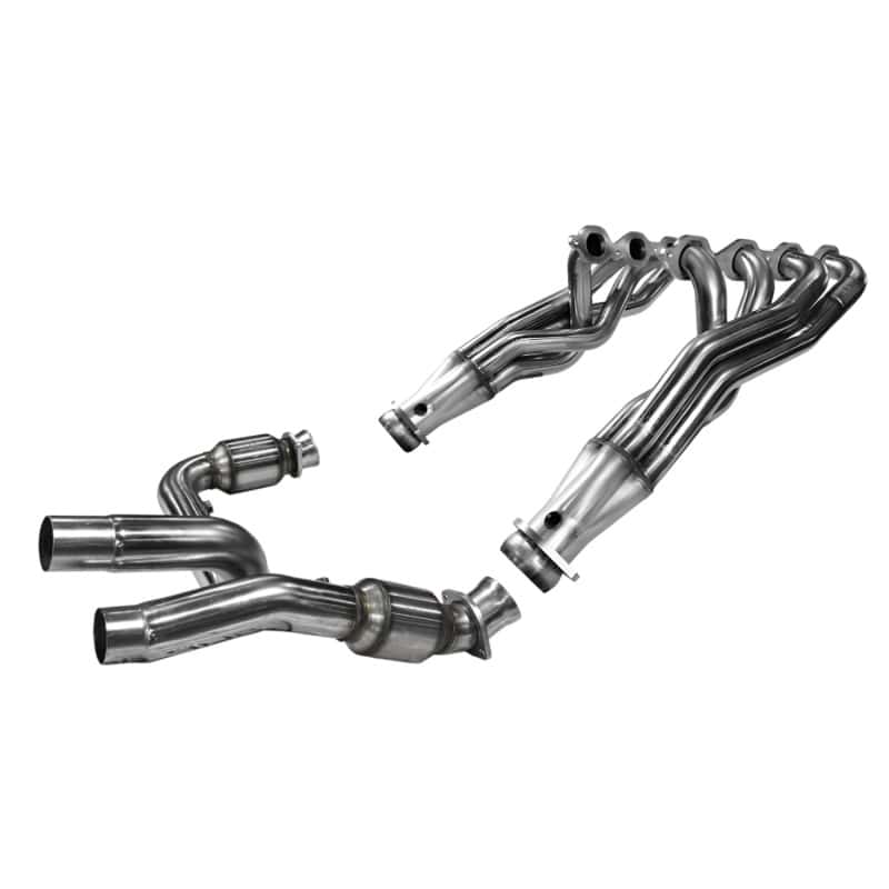 Kooks Headers — Kooks 23+ Cadillac Escalade V 1-7/8in Long Tube Header & H.O. GREEN Catted Conn. Kit
Header & Conn. Kit.
Header/Conn. Kit. - view 4