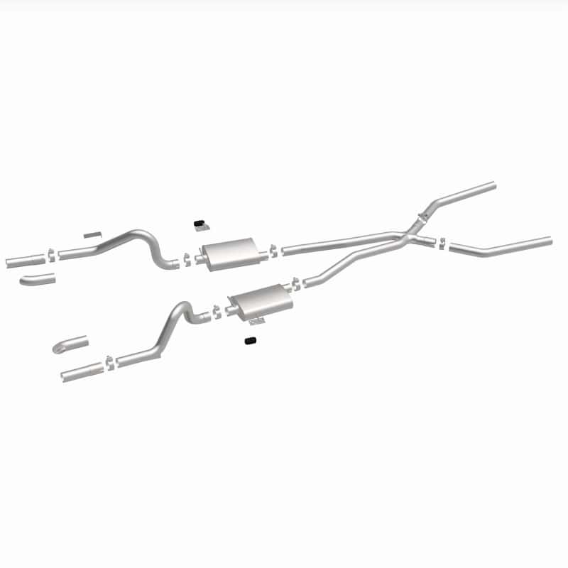 Magnaflow — MagnaFlow SYS C/B 67-70 Mustang 2.50inch w/Tru-X
Crossmember-Back
Cat-Back - view 30