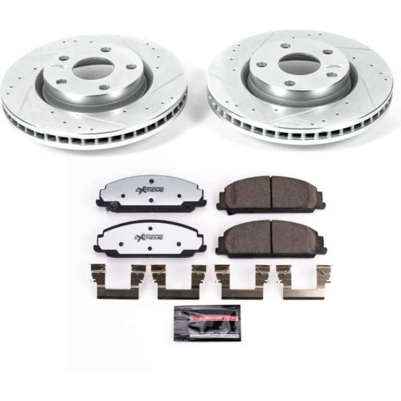 PowerStop — Power Stop 08-09 Pontiac G8 Front Z26 Street Warrior Brake Kit - view 1