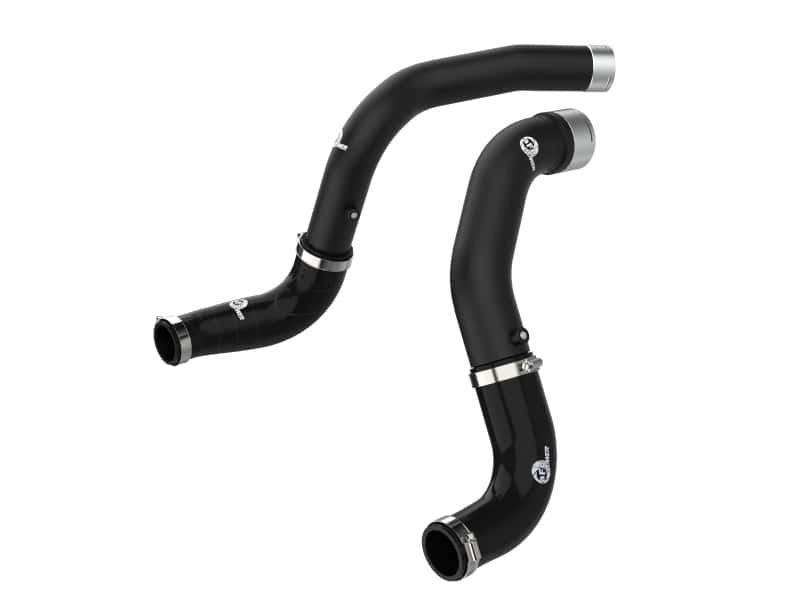aFe — aFe BladeRunner Black 3in Intercooler Hot & Cold Side Pipe Kit 20-21 Jeep Wrangler V6-3.0L (td)
Charge Pipe Kit - view 1